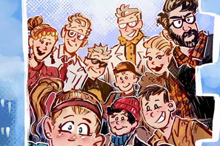 Fólkið í blokkinni